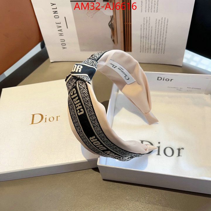 Hair band-Dior knockoff ID: AJ6616 $: 32USD