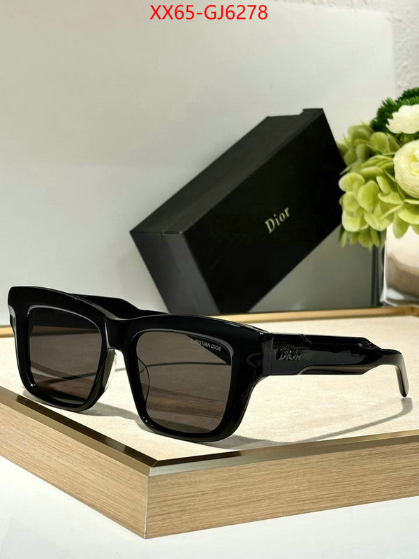 Glasses-Dior the best quality replica ID: GJ6278 $: 65USD