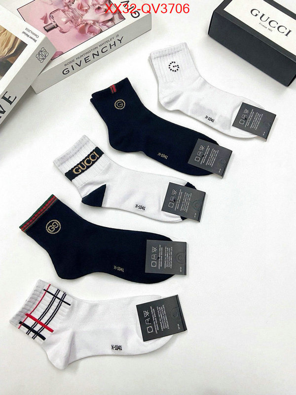 Sock-Gucci where to buy the best replica ID: QV3706 $: 32USD