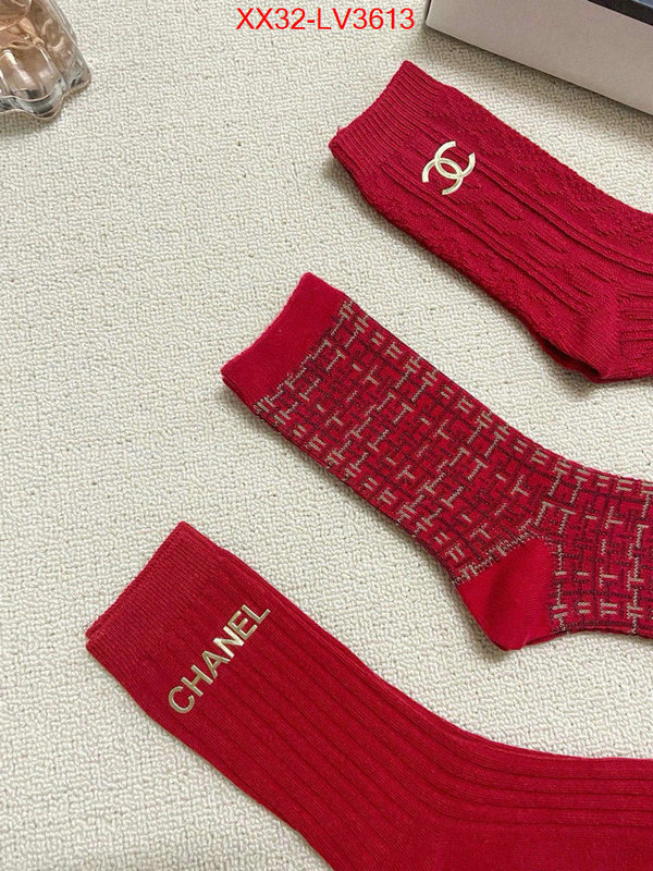 Sock-Chanel where quality designer replica ID: LV3613 $: 32USD