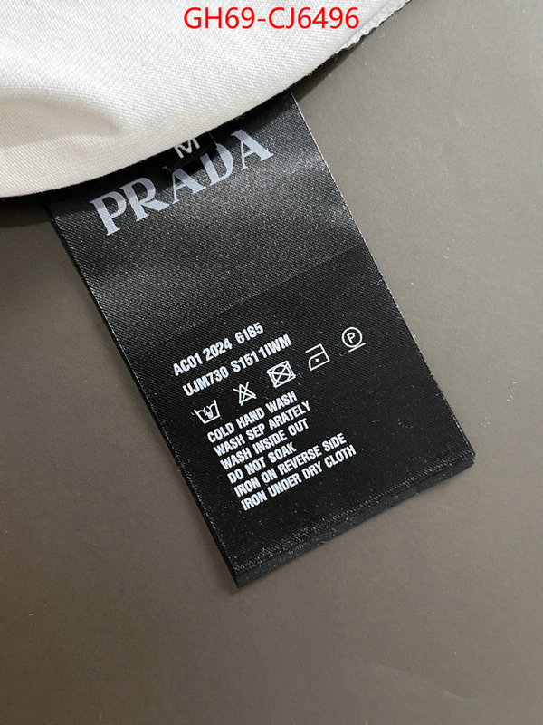 Clothing-Prada perfect quality ID: CJ6496 $: 69USD