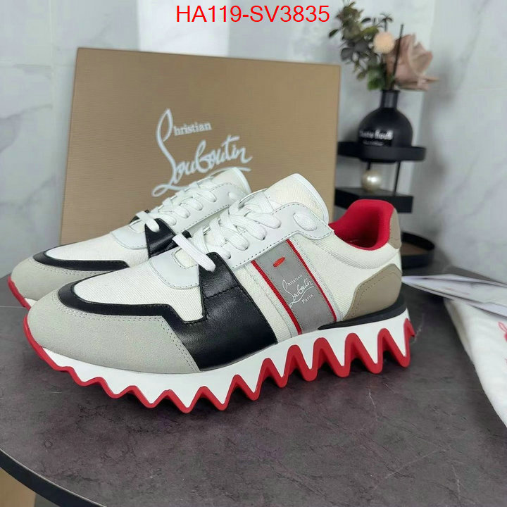 Men Shoes-Christian Louboutin 2024 perfect replica designer ID: SV3835 $: 119USD