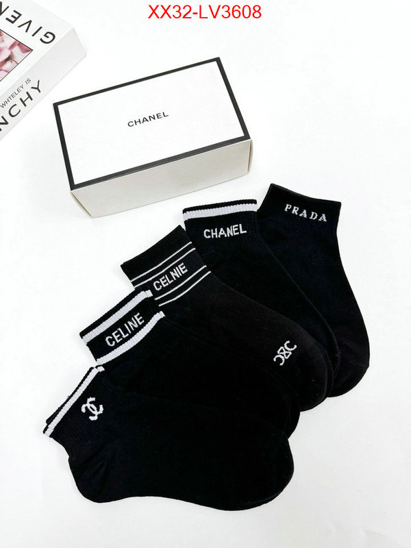 Sock-Chanel best designer replica ID: LV3608 $: 32USD