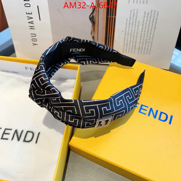 Hair band-Fendi wholesale imitation designer replicas ID: AJ6647 $: 32USD