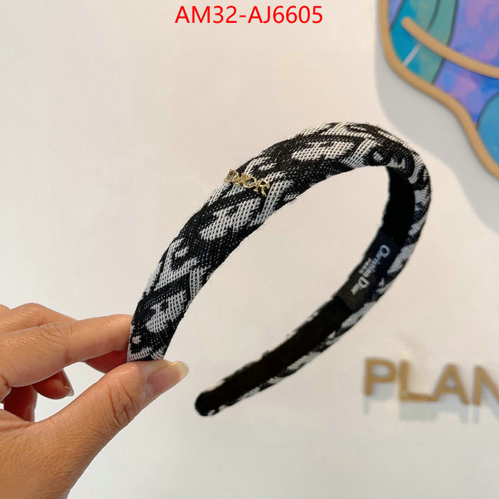 Hair band-Dior the highest quality fake ID: AJ6605 $: 32USD