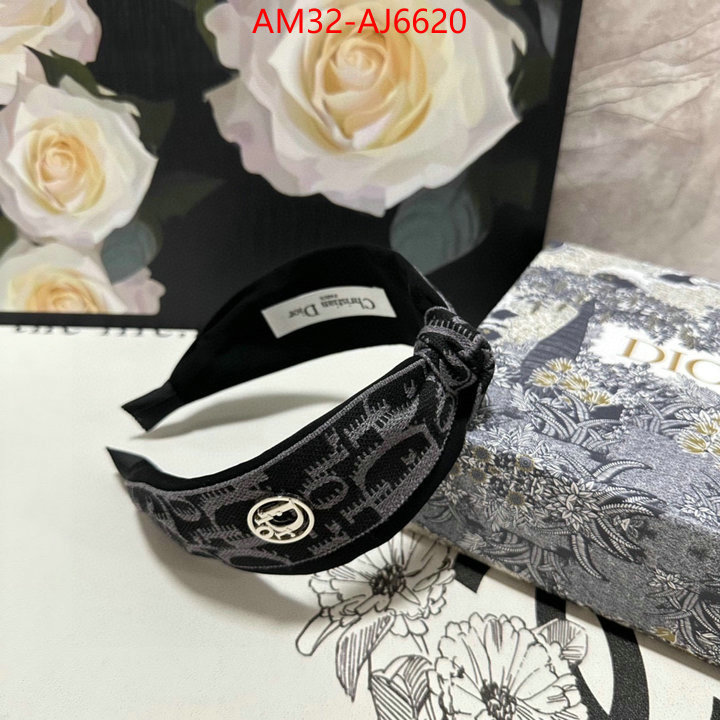 Hair band-Dior high quality replica designer ID: AJ6620 $: 32USD