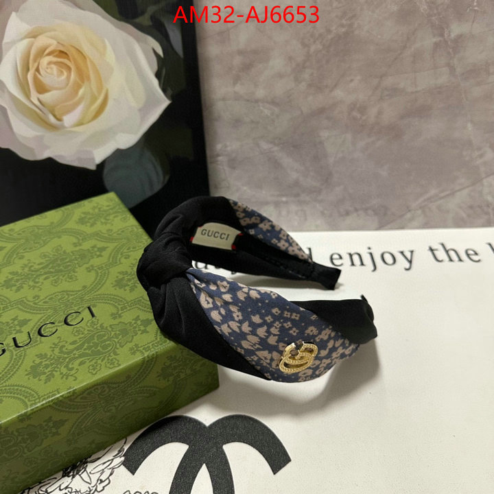 Hair band-Gucci how can i find replica ID: AJ6653 $: 32USD