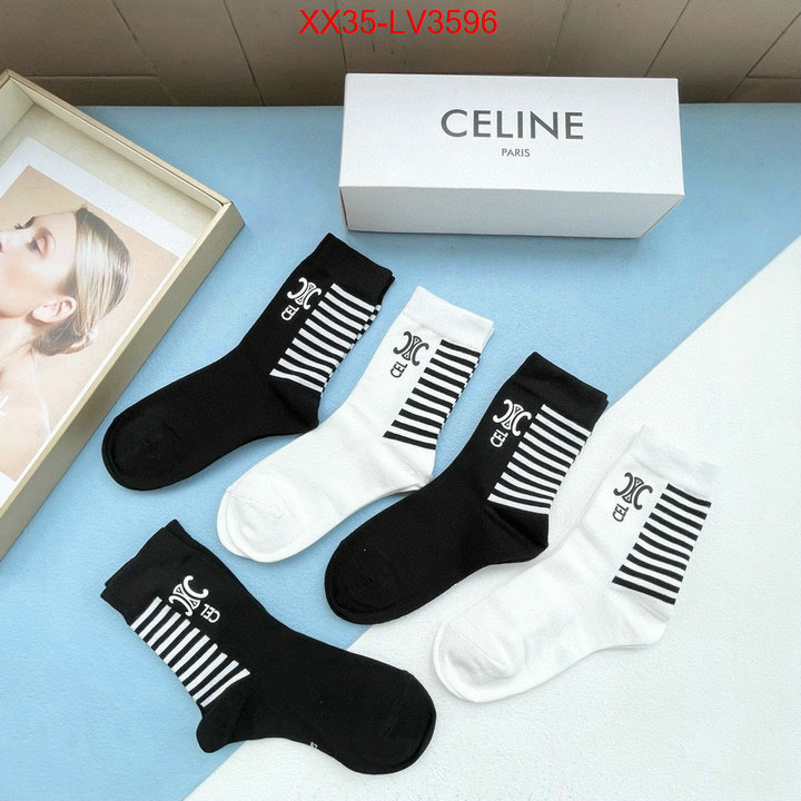 Sock-CELINE where can you buy replica ID: LV3596 $: 35USD