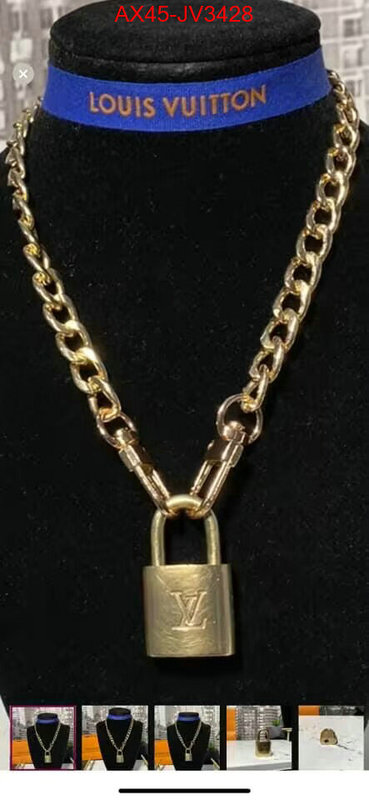 Jewelry-LV where to buy replicas ID: JV3428 $: 45USD