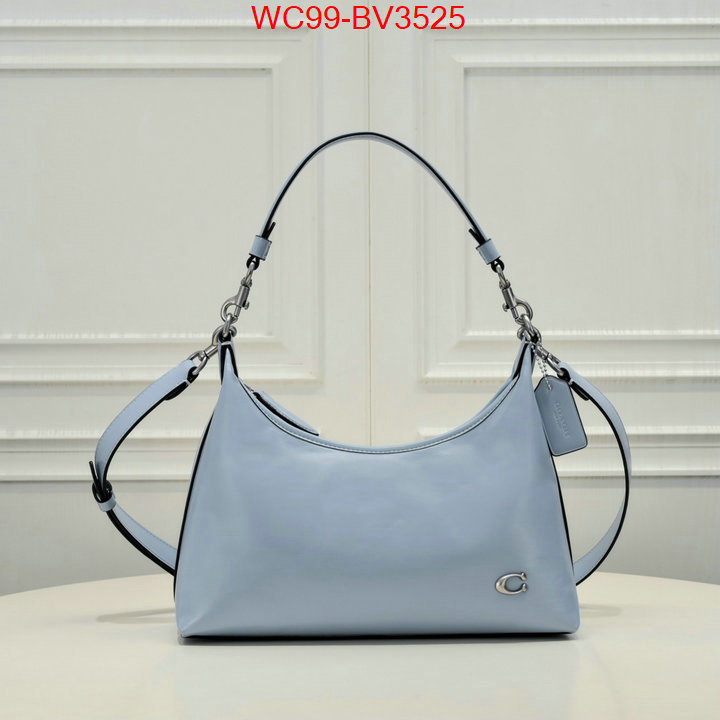 Coach Bags(4A)-Handbag- mirror copy luxury ID: BV3525 $: 99USD,