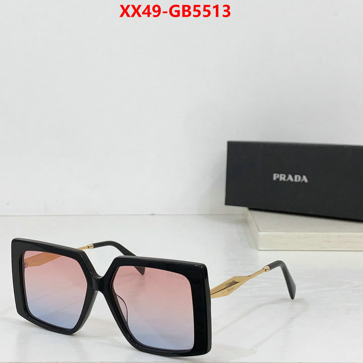 Glasses-Prada what 1:1 replica ID: GB5513 $: 49USD