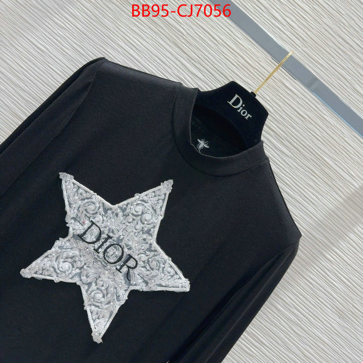 Clothing-Dior brand designer replica ID: CJ7056 $: 95USD