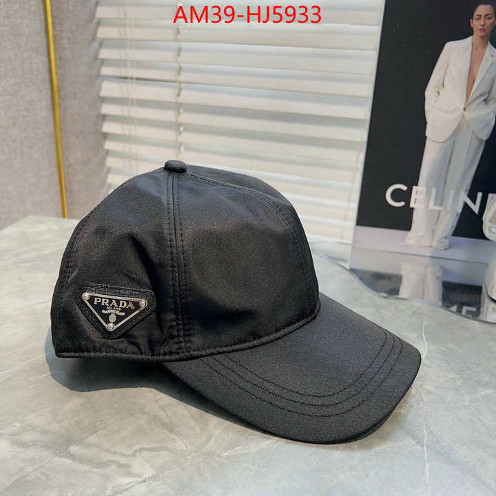 Cap (Hat)-Prada first copy ID: HJ5933 $: 39USD