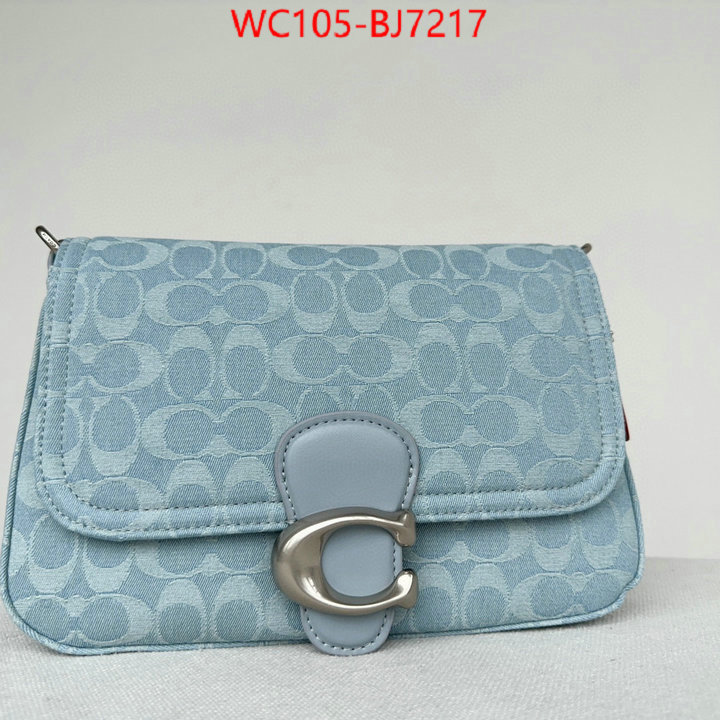 Coach Bags(4A)-Crossbody- high quality customize ID: BJ7217 $: 105USD,