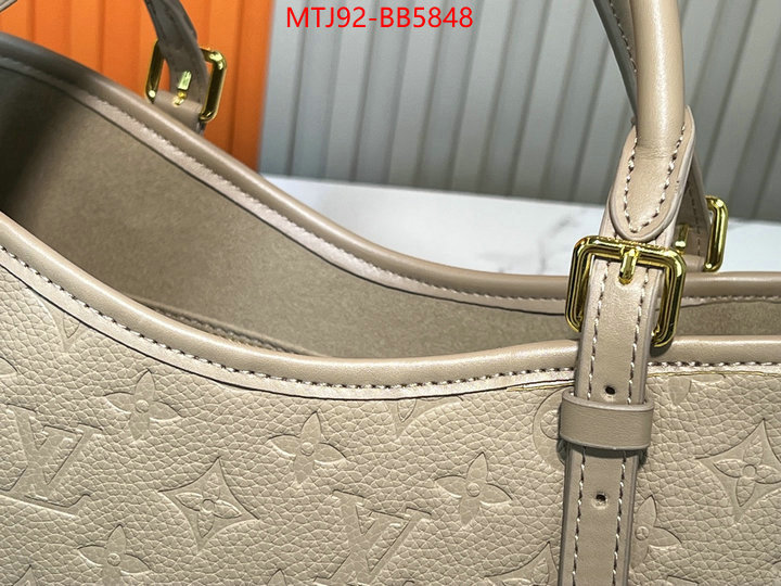 LV Bags(4A)-Handbag Collection- fashion designer ID: BB5848 $: 92USD,