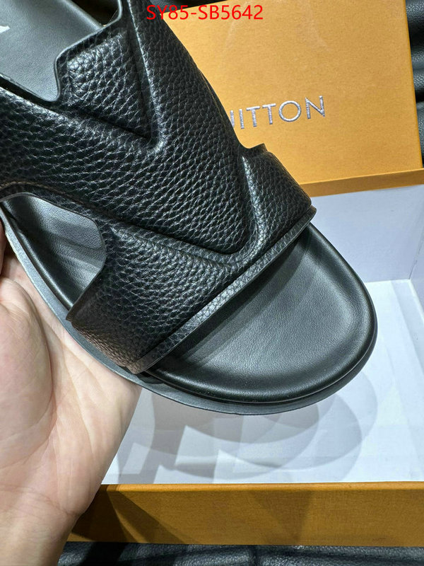 Men Shoes-LV highest quality replica ID: SB5642 $: 85USD