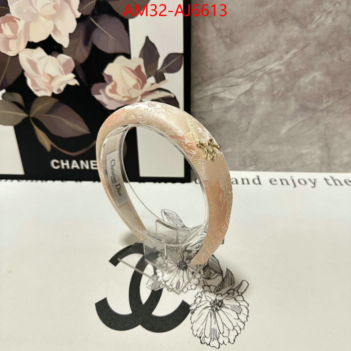 Hair band-Dior luxury fashion replica designers ID: AJ6613 $: 32USD