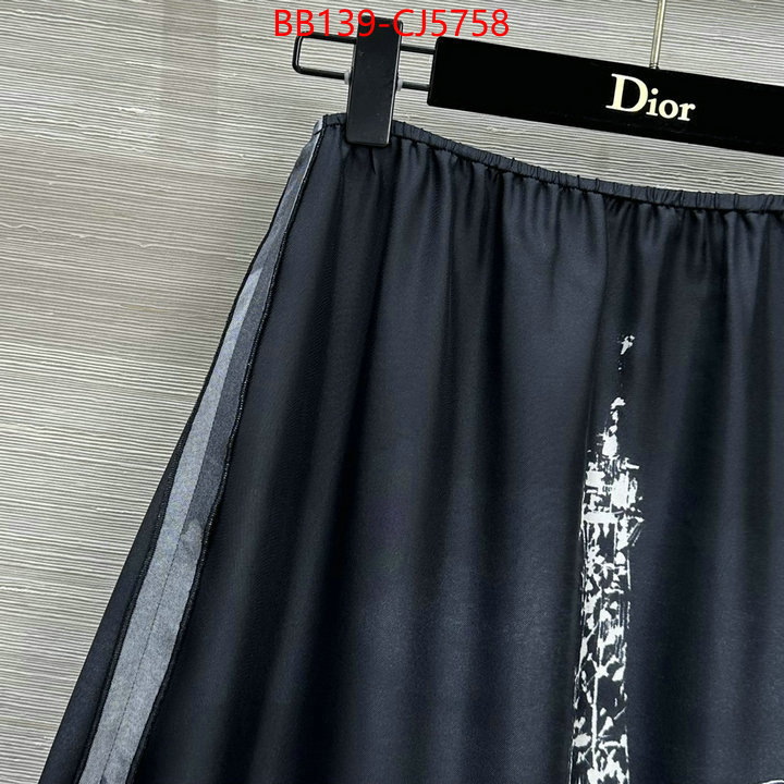 Clothing-Dior replica wholesale ID: CJ5758 $: 139USD