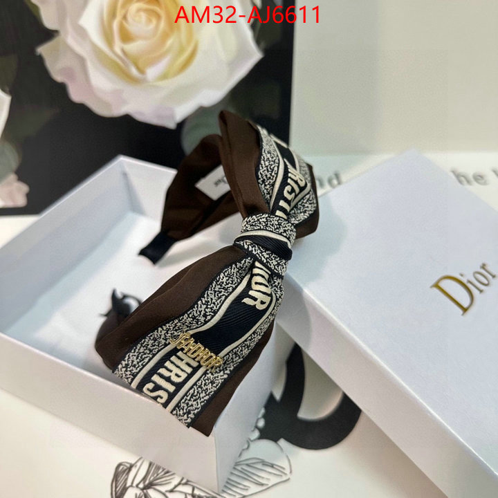 Hair band-Dior knockoff highest quality ID: AJ6611 $: 32USD