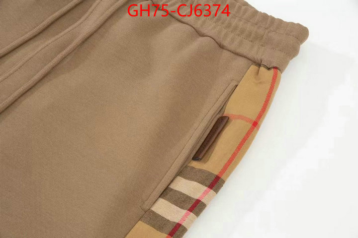 Clothing-Burberry where to buy high quality ID: CJ6374 $: 75USD