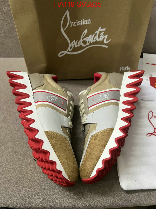 Men Shoes-Christian Louboutin 2024 perfect replica designer ID: SV3835 $: 119USD