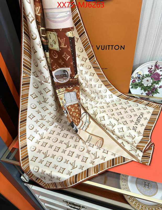 Scarf-LV perfect replica ID: MJ6263 $: 75USD