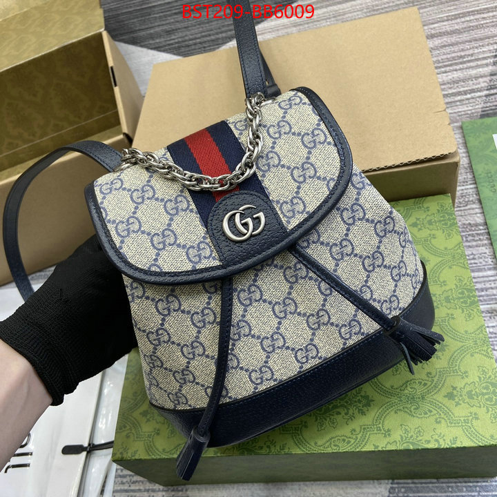 Gucci Bags(TOP)-Backpack- sell online ID: BB6009 $: 209USD,