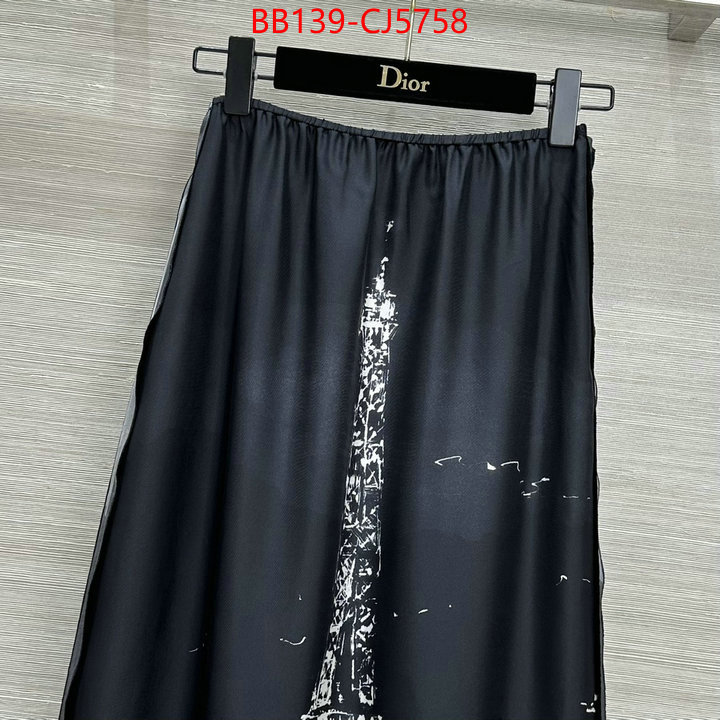 Clothing-Dior replica wholesale ID: CJ5758 $: 139USD