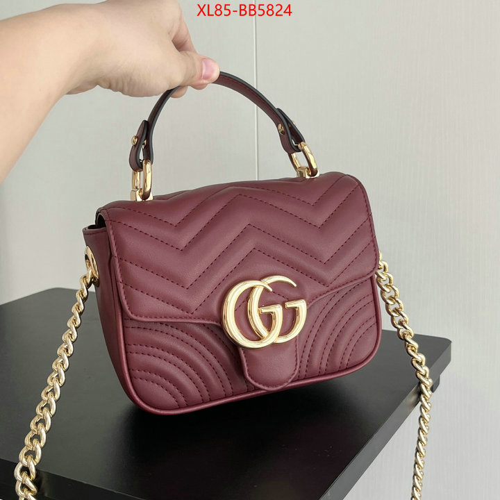 Gucci Bags(4A)-Marmont high quality 1:1 replica ID: BB5824 $: 85USD,