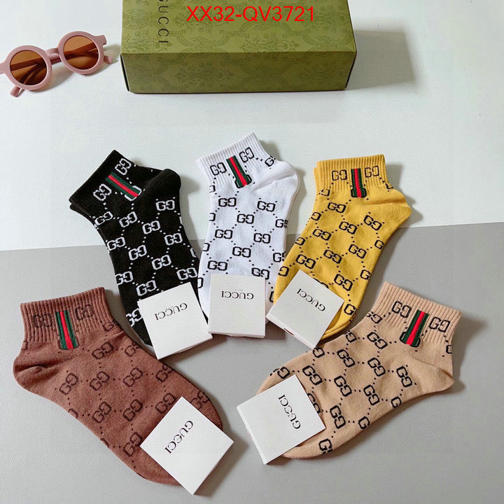 Sock-Gucci how to buy replcia ID: QV3721 $: 32USD