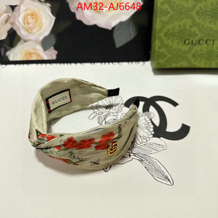 Hair band-Gucci luxury ID: AJ6648 $: 32USD