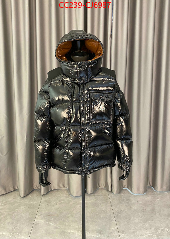 Down jacket Men-Moncler top quality replica ID: CJ6987 $: 239USD