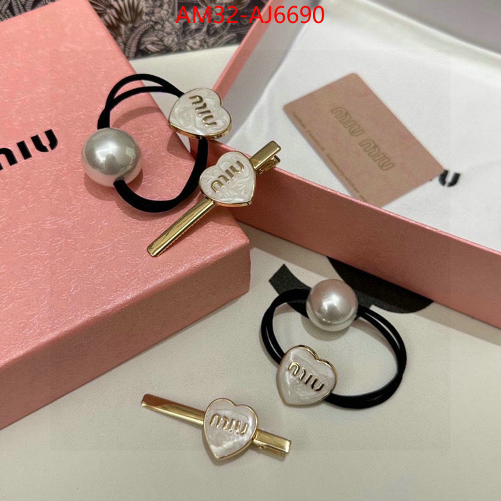 Hair band-MIU MIU shop ID: AJ6690 $: 32USD