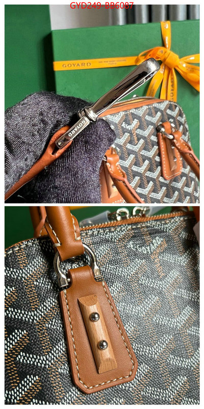 Goyard Bags(TOP)-Handbag- buy best high-quality ID: BB6087 $: 249USD,