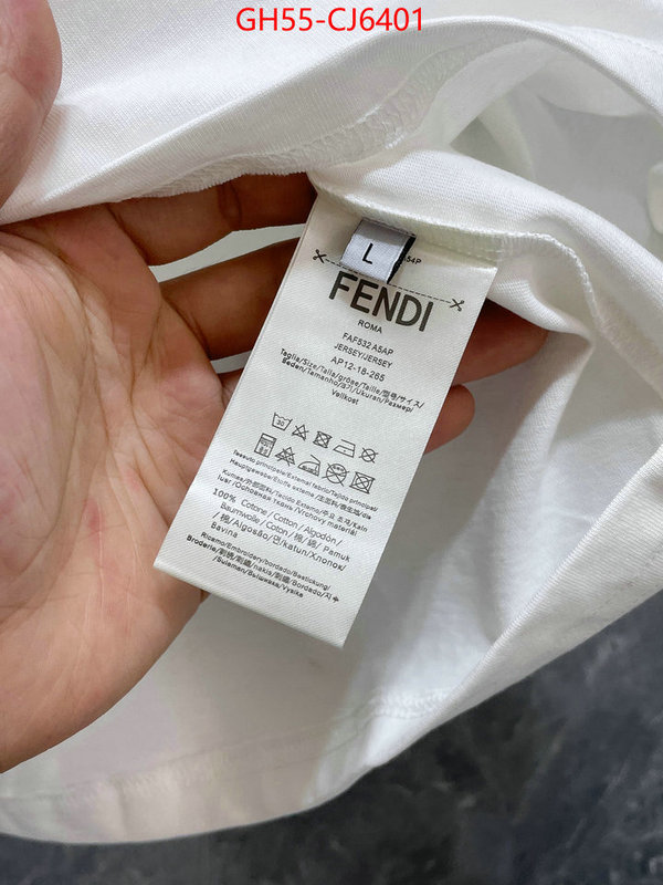 Clothing-Fendi where can i buy the best quality ID: CJ6401 $: 55USD