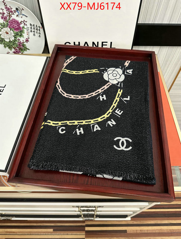 Scarf-Chanel at cheap price ID: MJ6174 $: 79USD