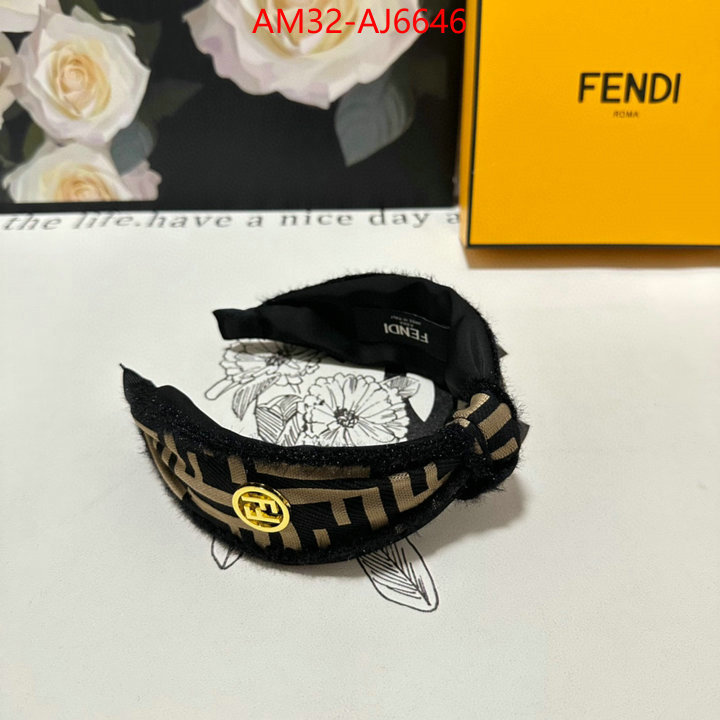 Hair band-Fendi top quality fake ID: AJ6646 $: 32USD