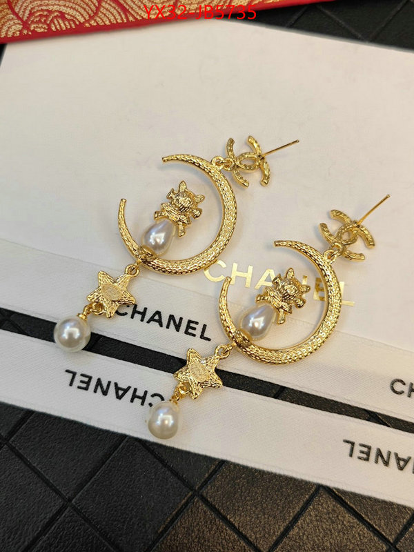 Jewelry-Chanel fake high quality ID: JB5735 $: 32USD