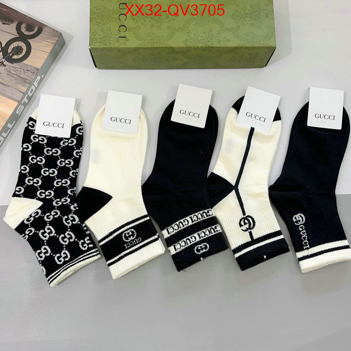 Sock-Gucci luxury cheap replica ID: QV3705 $: 32USD