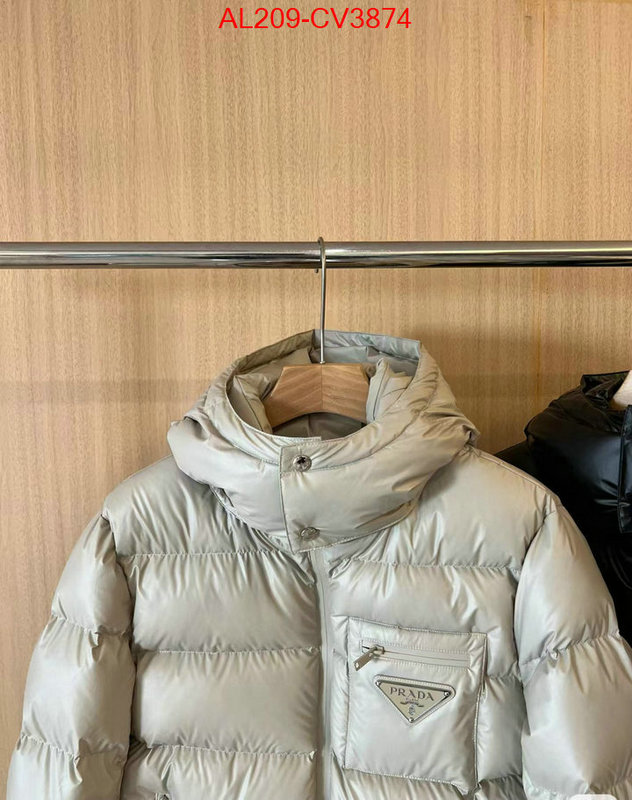 Down jacket Women-Prada is it illegal to buy ID: CV3874 $: 209USD