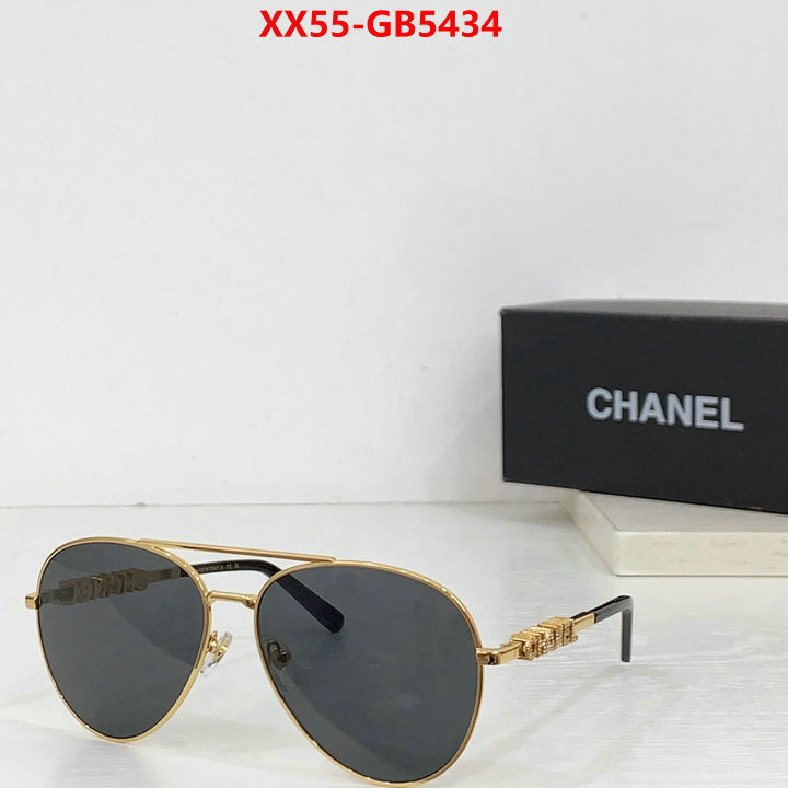 Glasses-Chanel only sell high-quality ID: GB5434 $: 55USD