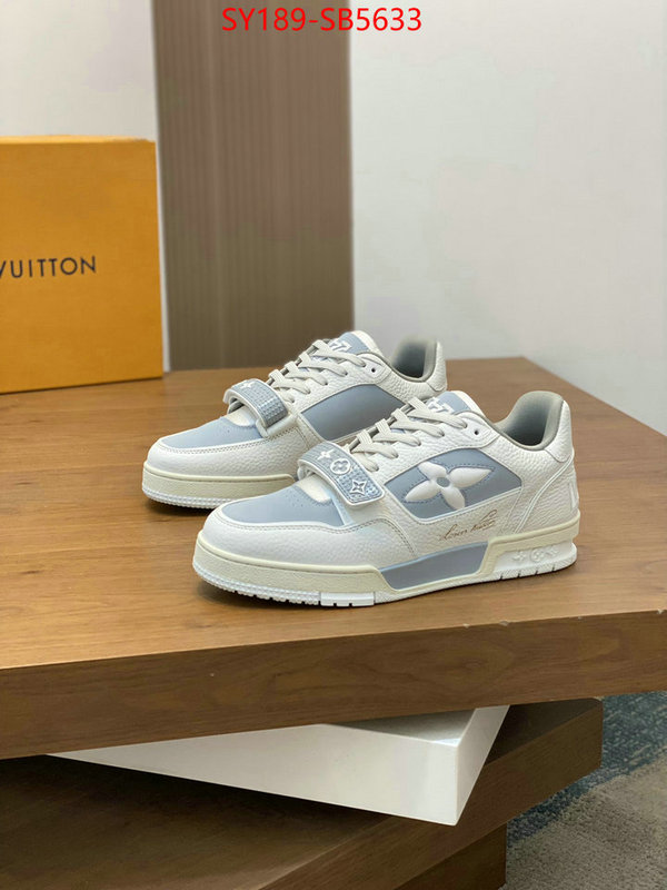 Men Shoes-LV high quality 1:1 replica ID: SB5633 $: 189USD