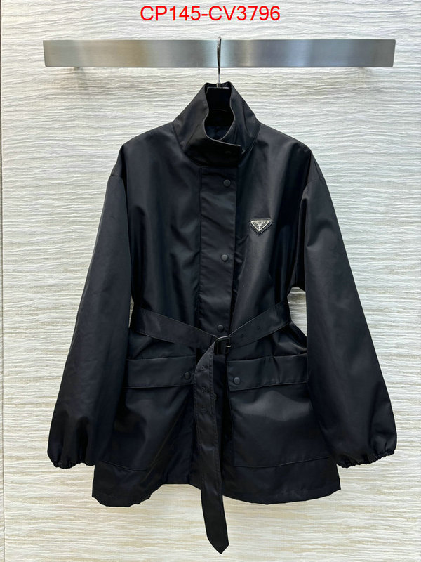 Clothing-Prada fake ID: CV3796 $: 145USD