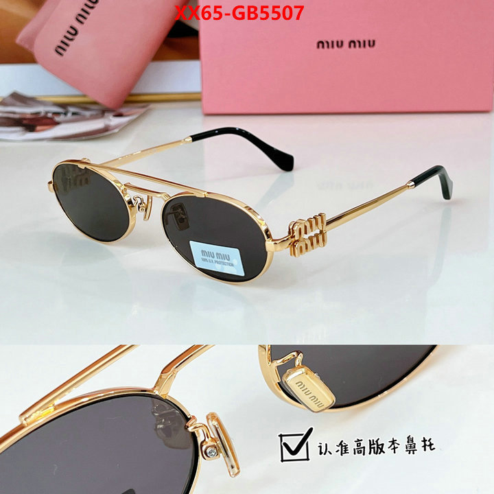 Glasses-Miu Miu most desired ID: GB5507 $: 65USD