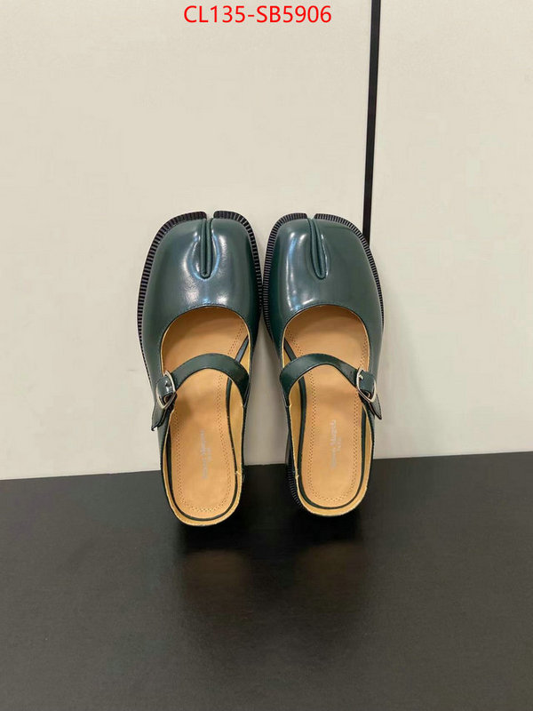 Women Shoes-Maison Margiela how to start selling replica ID: SB5906 $: 135USD