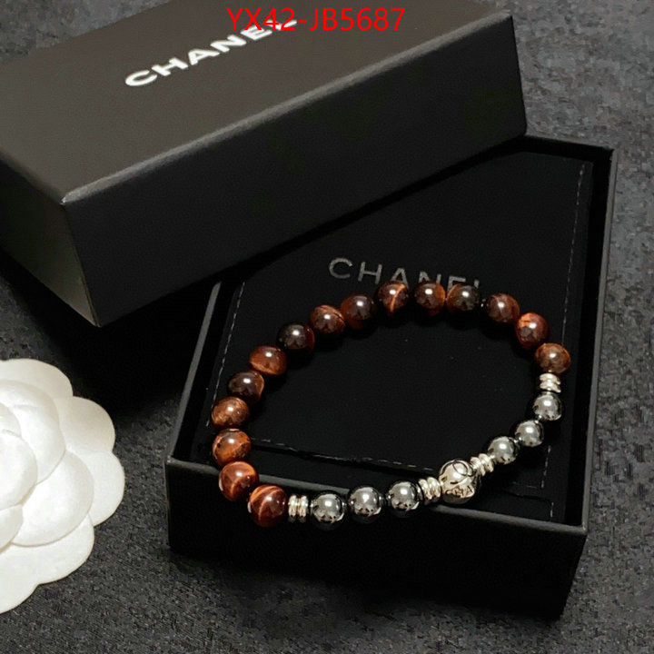 Jewelry-Chanel designer high replica ID: JB5687 $: 42USD