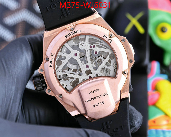 Watch(TOP)-Hublot quality replica ID: WJ6031 $: 375USD