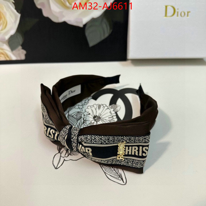 Hair band-Dior knockoff highest quality ID: AJ6611 $: 32USD