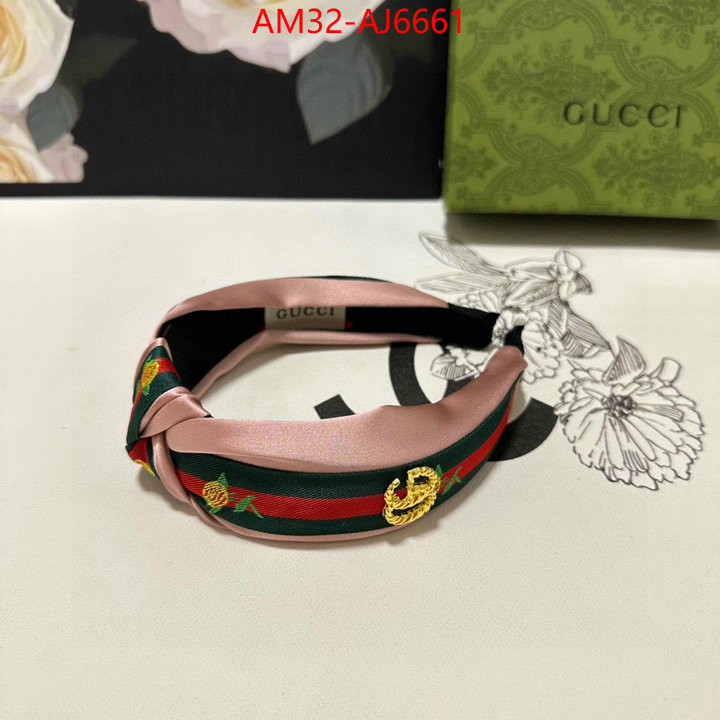 Hair band-Gucci shop cheap high quality 1:1 replica ID: AJ6661 $: 32USD