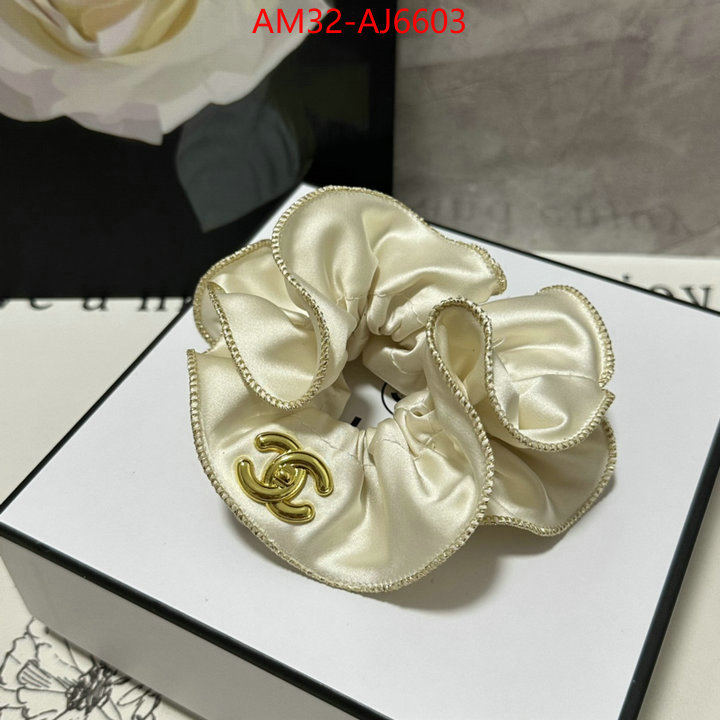 Hair band-Chanel fashion replica ID: AJ6603 $: 32USD